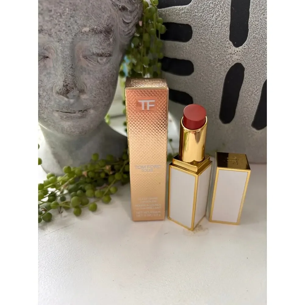 NEW Tom Ford Soleil Ultra Shine Lipstick in 32 Peche Paradis